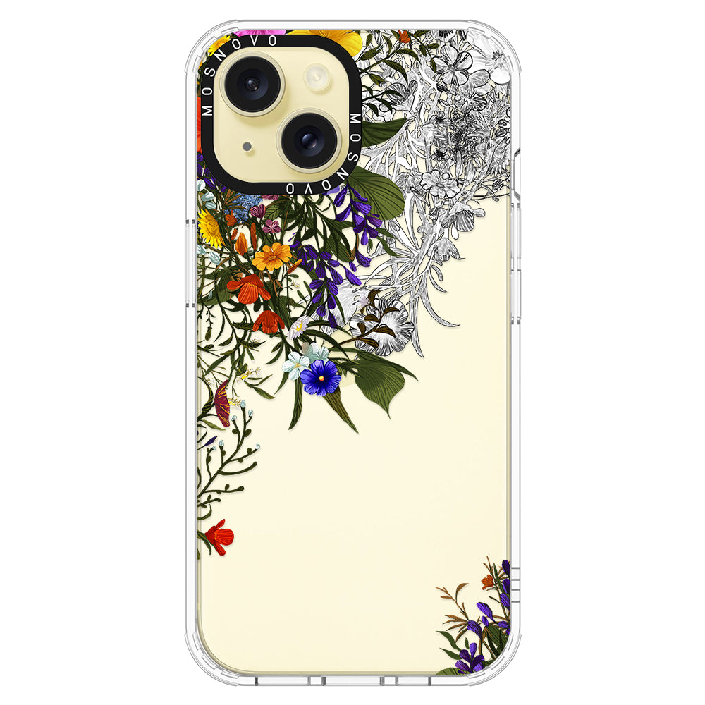 Beautiful Bloom Phone Case - iPhone 15 Plus Case - MOSNOVO