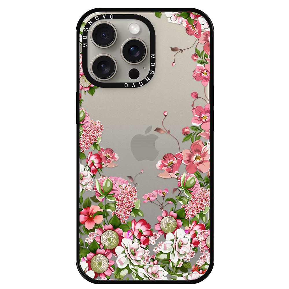 Blooms Phone Case - iPhone 15 Pro Max Case - MOSNOVO