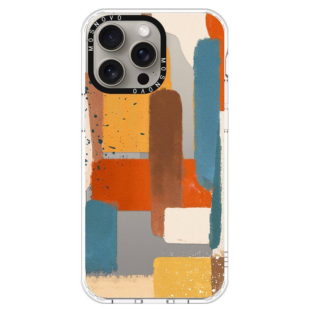 Modern Abstract Artwork Phone Case - iPhone 15 Pro Max Case - MOSNOVO