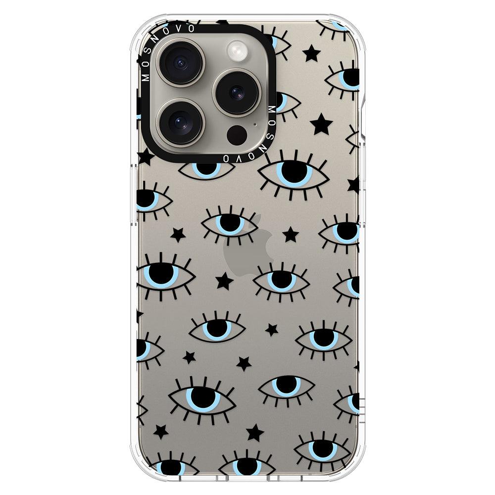 Hippie Eye Phone Case - iPhone 15 Pro Case - MOSNOVO