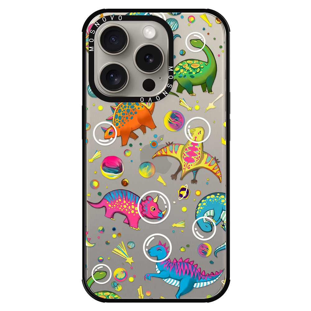 Dinosaur Planet Phone Case - iPhone 15 Pro Case - MOSNOVO