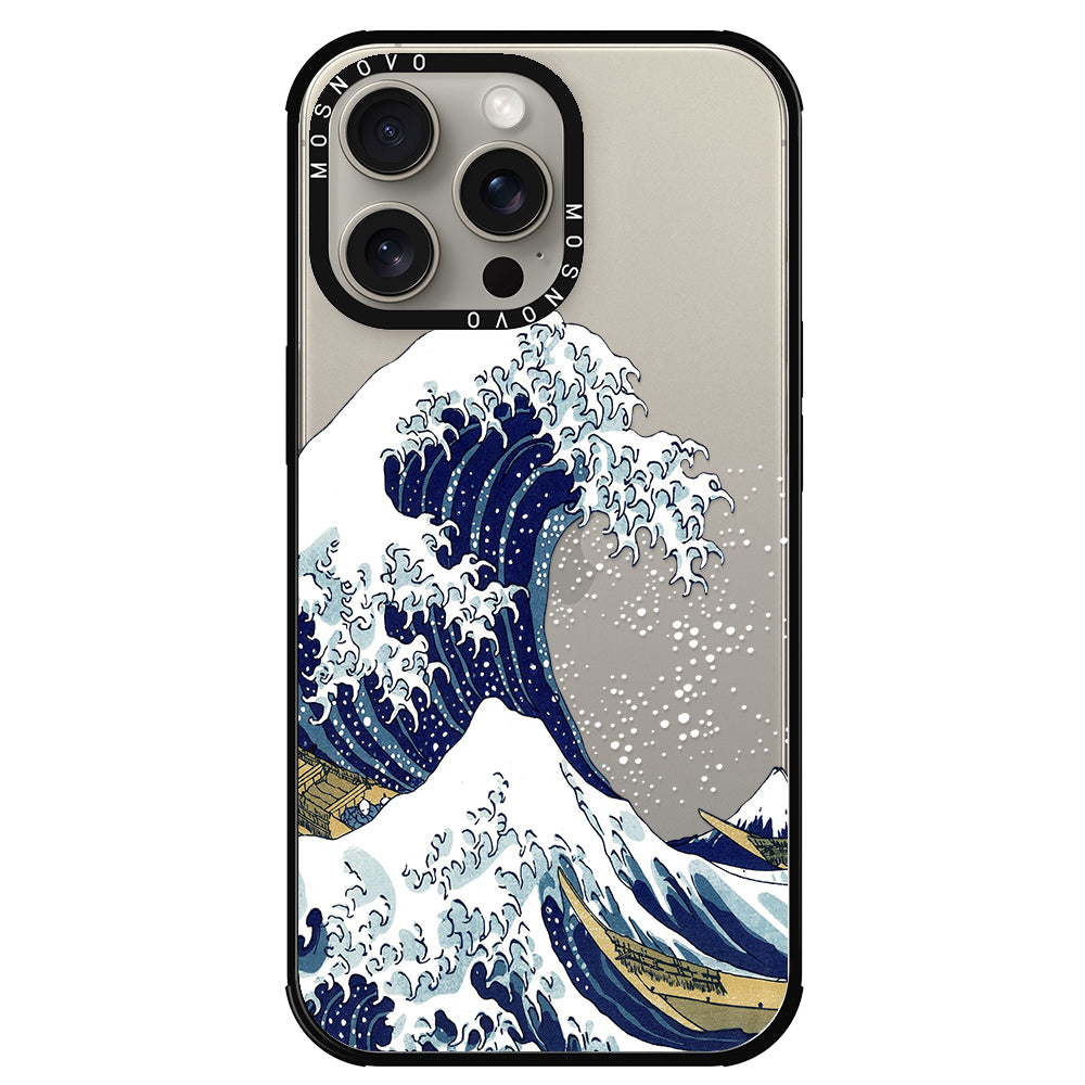 Great Wave Phone Case - iPhone 15 Pro Max Case - MOSNOVO