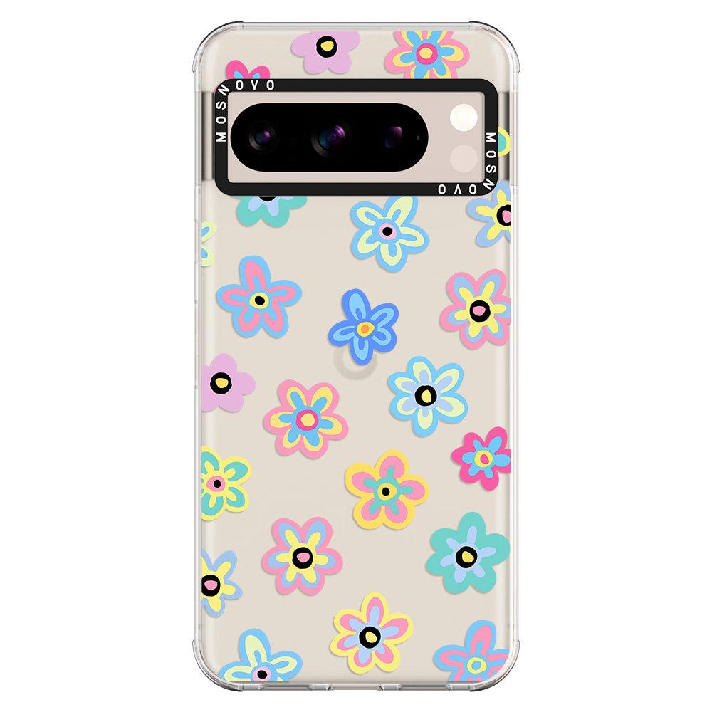 Groovy Flower Phone Case - Google Pixel 8 Pro Case