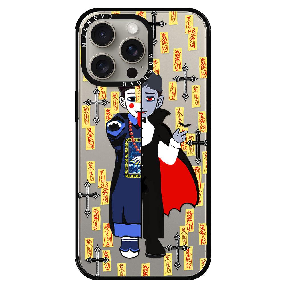 Vampire Vs Jiangshi Phone Case - iPhone 15 Pro Max Case - MOSNOVO