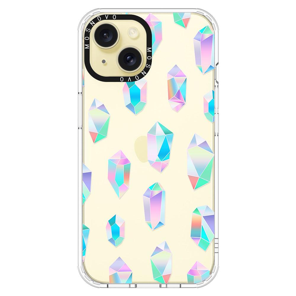 Gradient Diamond Phone Case - iPhone 15 Plus Case - MOSNOVO