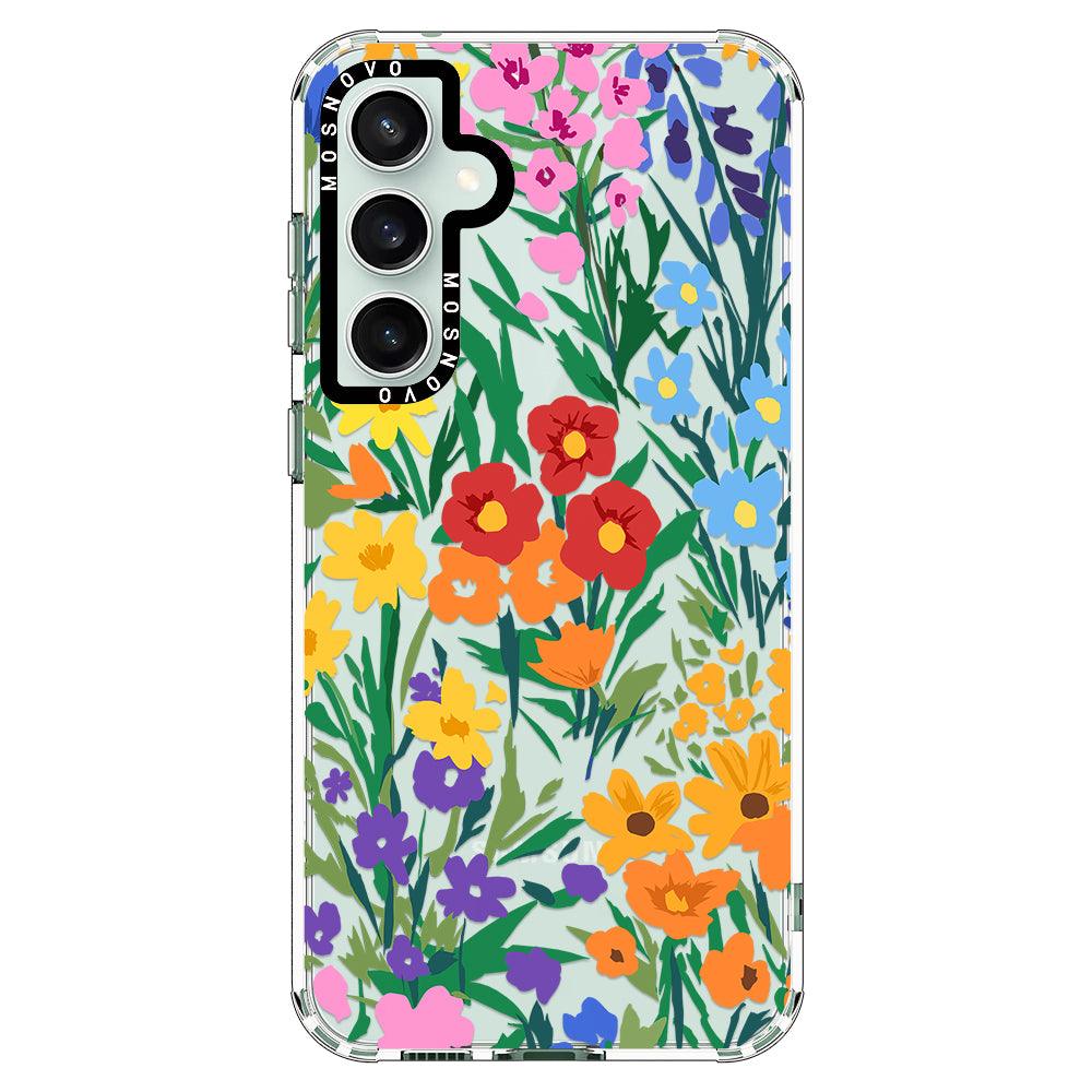 Spring Botanical Flower Phone Case - Samsung Galaxy S23 FE Case