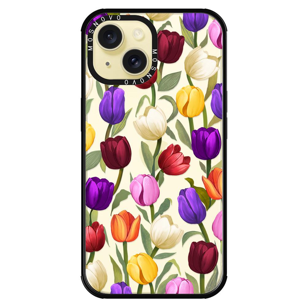 Tulip Phone Case - iPhone 15 Plus Case - MOSNOVO