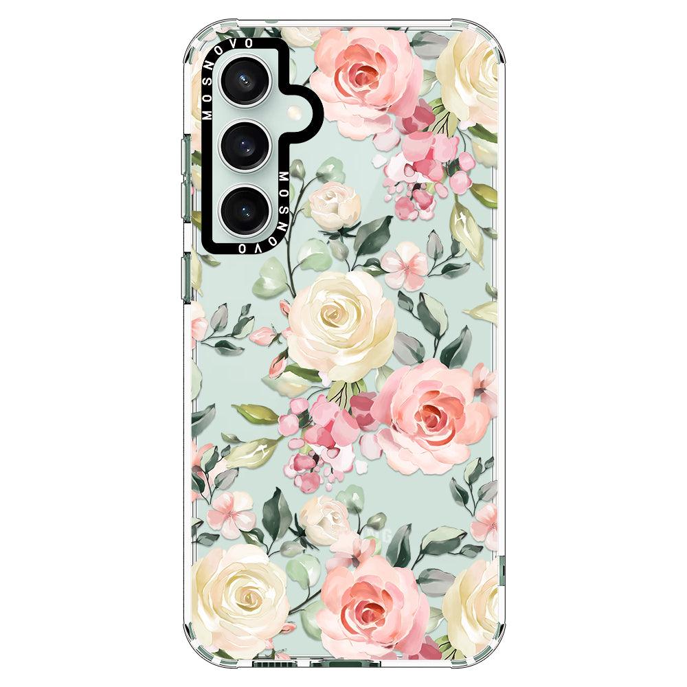 Watercolor Floral Phone Case - Samsung Galaxy S23 FE Case