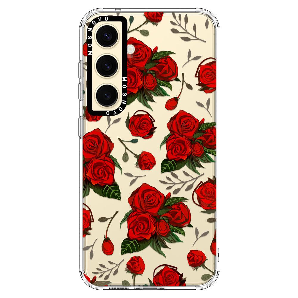 Roses Phone Case - Samsung Galaxy S24 Case - MOSNOVO