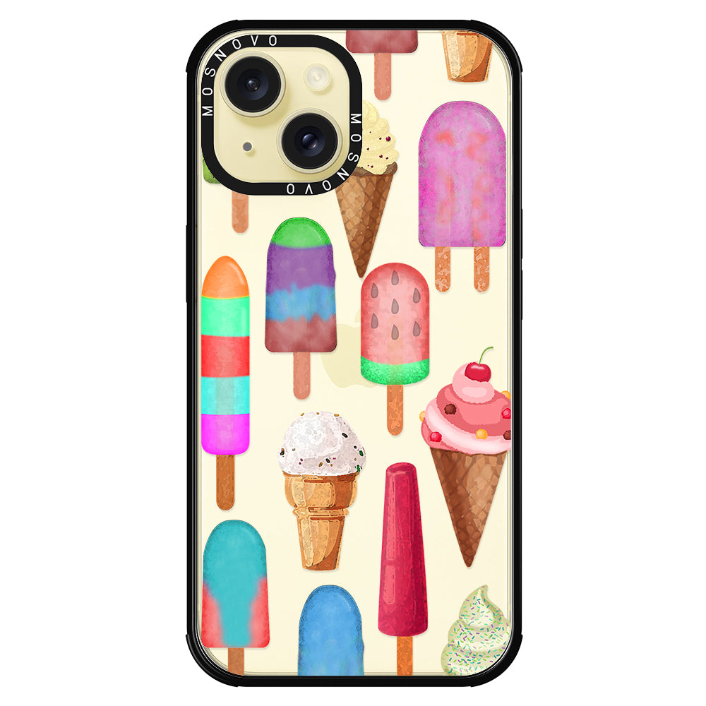 Ice Cream Phone Case - iPhone 15 Plus Case - MOSNOVO