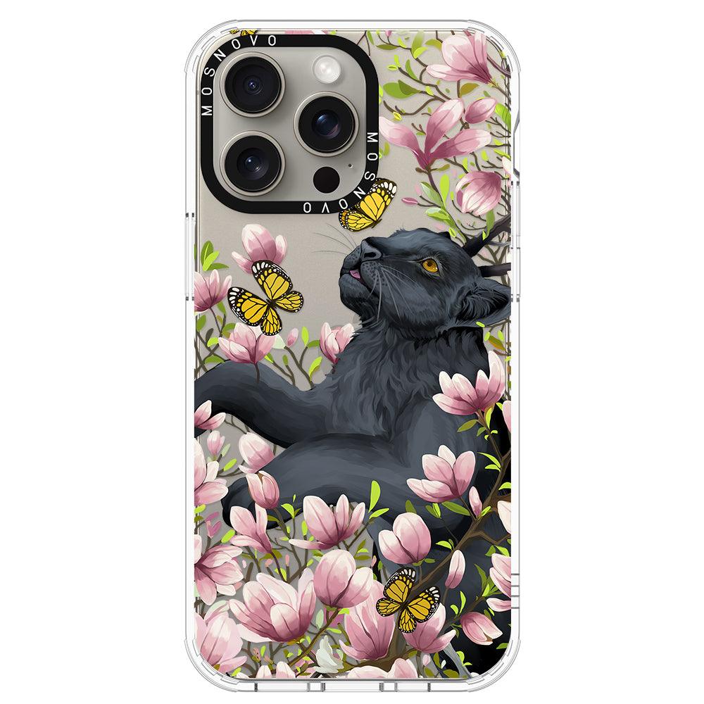 Black Panther Phone Case - iPhone 15 Pro Max Case - MOSNOVO