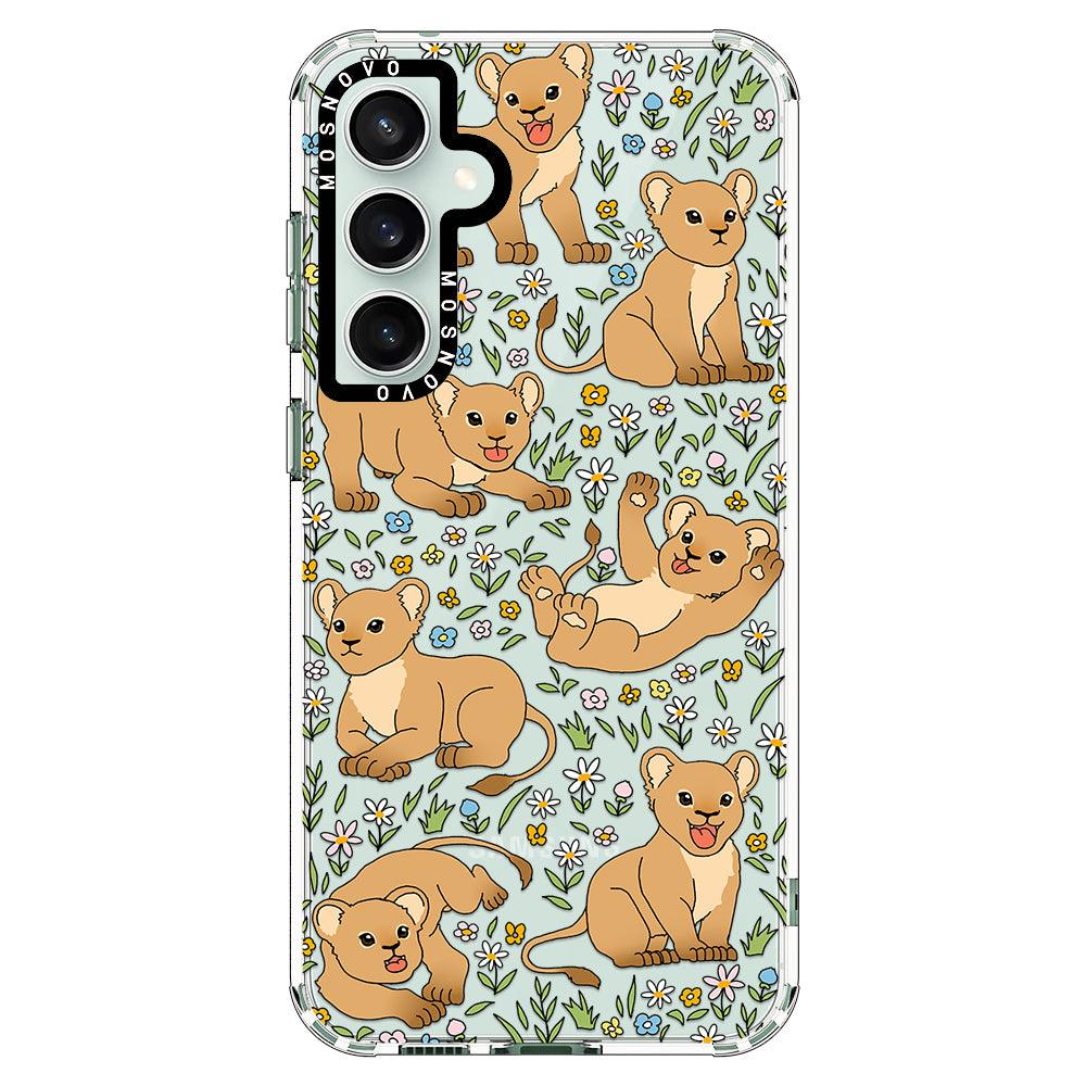 Cute Lions Phone Case - Samsung Galaxy S23 FE Case