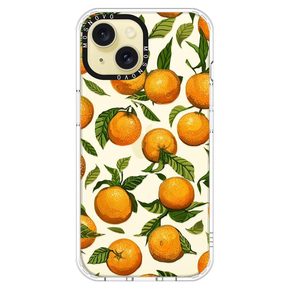 Tangerine Phone Case - iPhone 15 Case - MOSNOVO