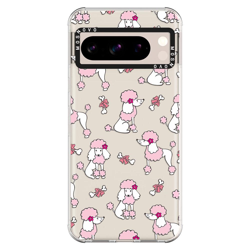 Cute Poodle Phone Case - Google Pixel 8 Pro Case - MOSNOVO