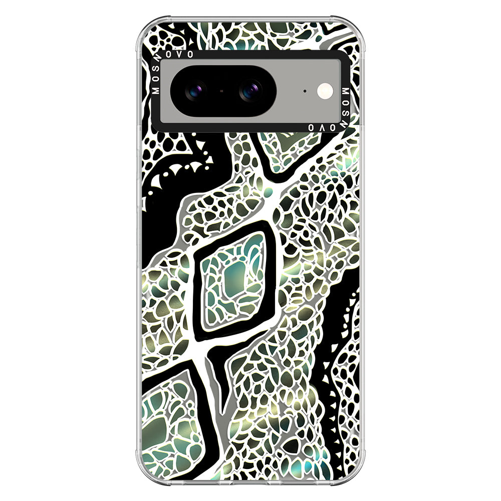 Jade Snake Phone Case - Google Pixel 8 Case - MOSNOVO