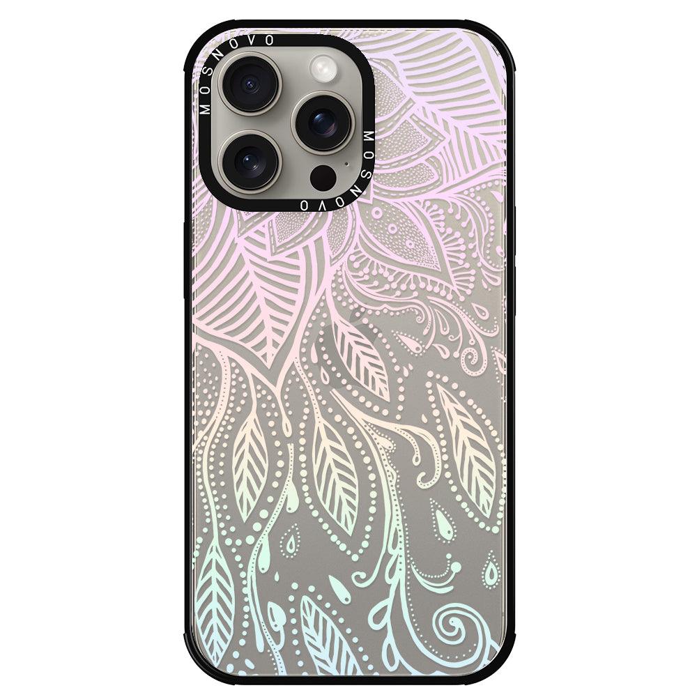 Dreamy Henna Phone Case - iPhone 15 Pro Max Case - MOSNOVO