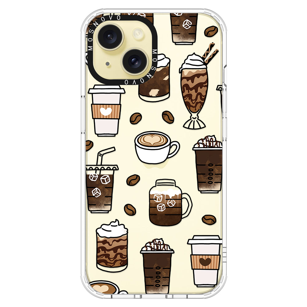 Coffee Phone Case - iPhone 15 Case - MOSNOVO