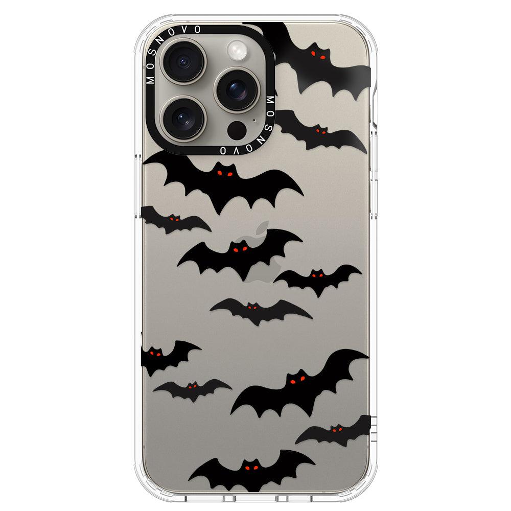 Evil Bat Phone Case - iPhone 15 Pro Max Case - MOSNOVO