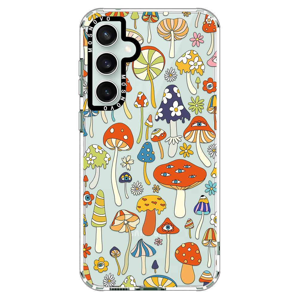 Mushroom Art Phone Case - Samsung Galaxy S23 FE Case