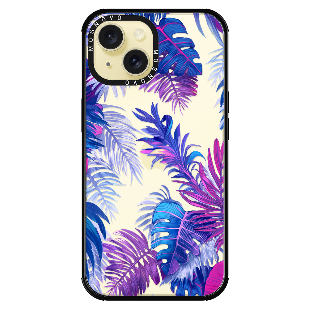 Fancy Palm Leaves Phone Case - iPhone 15 Case - MOSNOVO