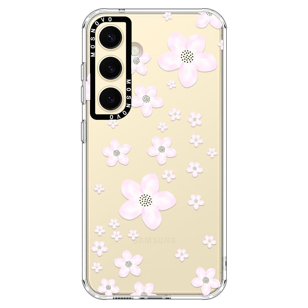 Pink Cherry Blossoms Phone Case - Samsung Galaxy S24 Case - MOSNOVO