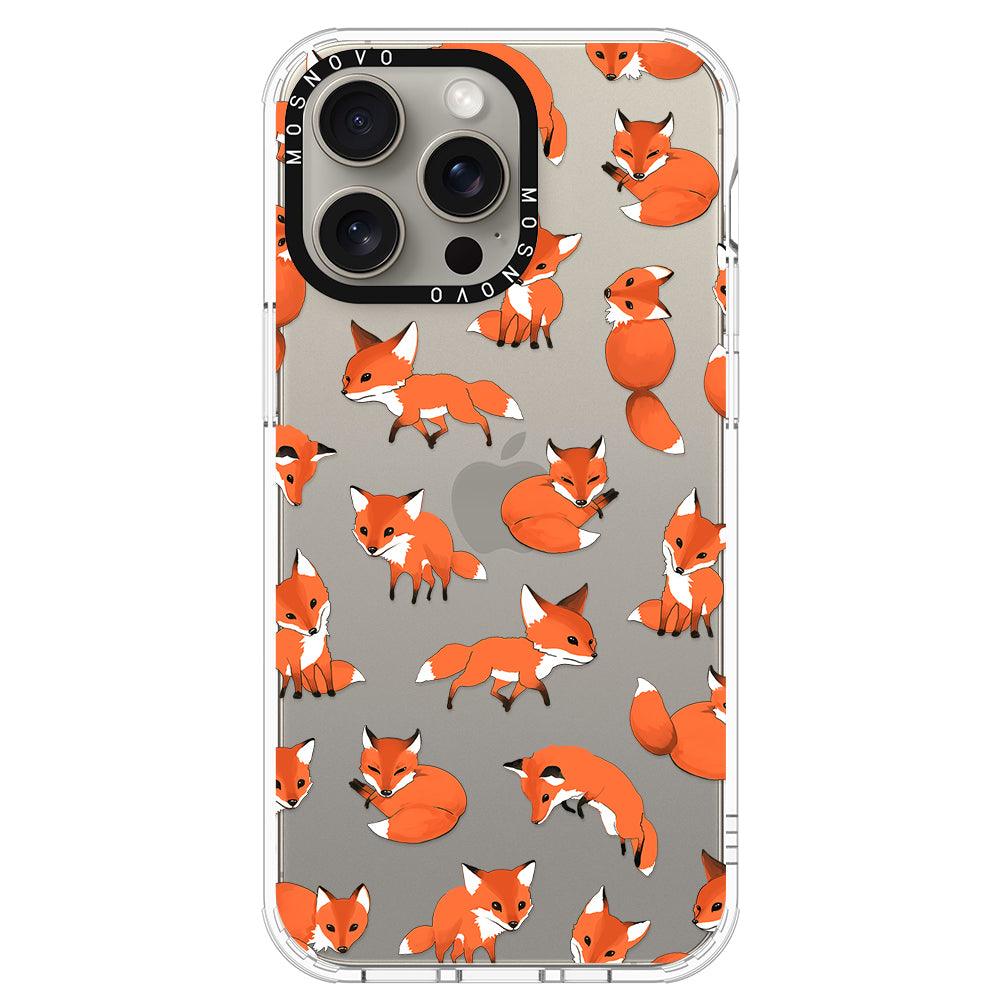 Fox Phone Case - iPhone 15 Pro Max Case - MOSNOVO