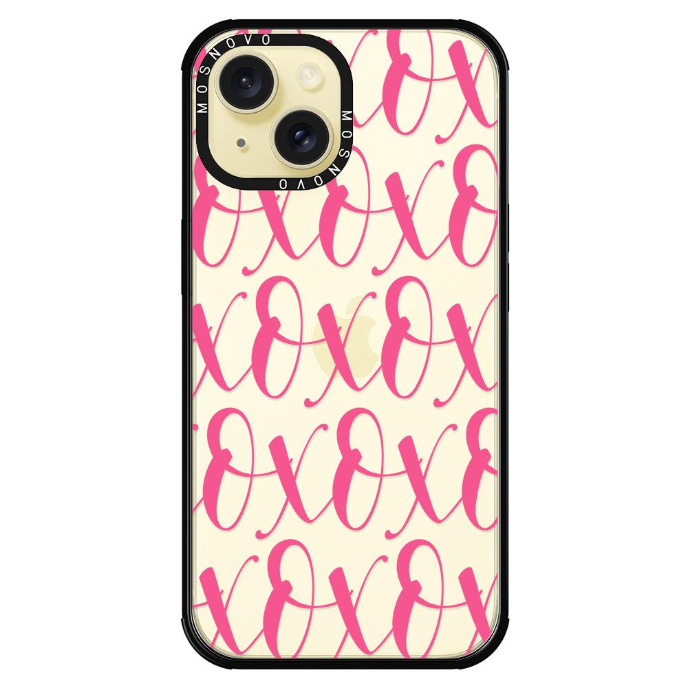 XOXO Phone Case - iPhone 15 Case - MOSNOVO