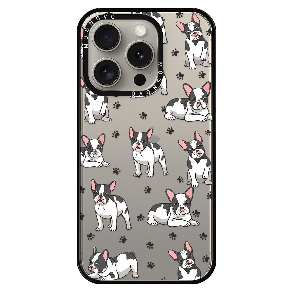 French Bull Dog Phone Case - iPhone 15 Pro Case - MOSNOVO