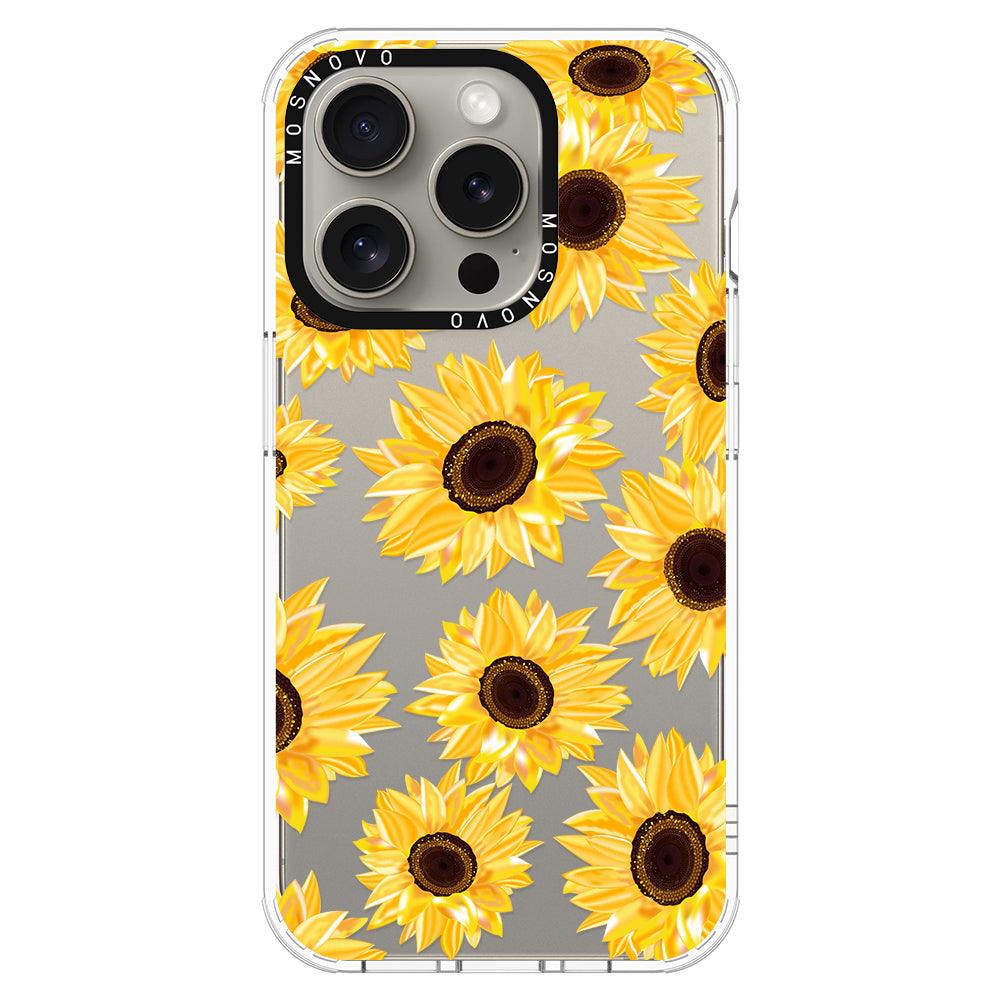 Sunflowers Phone Case - iPhone 15 Pro Case - MOSNOVO