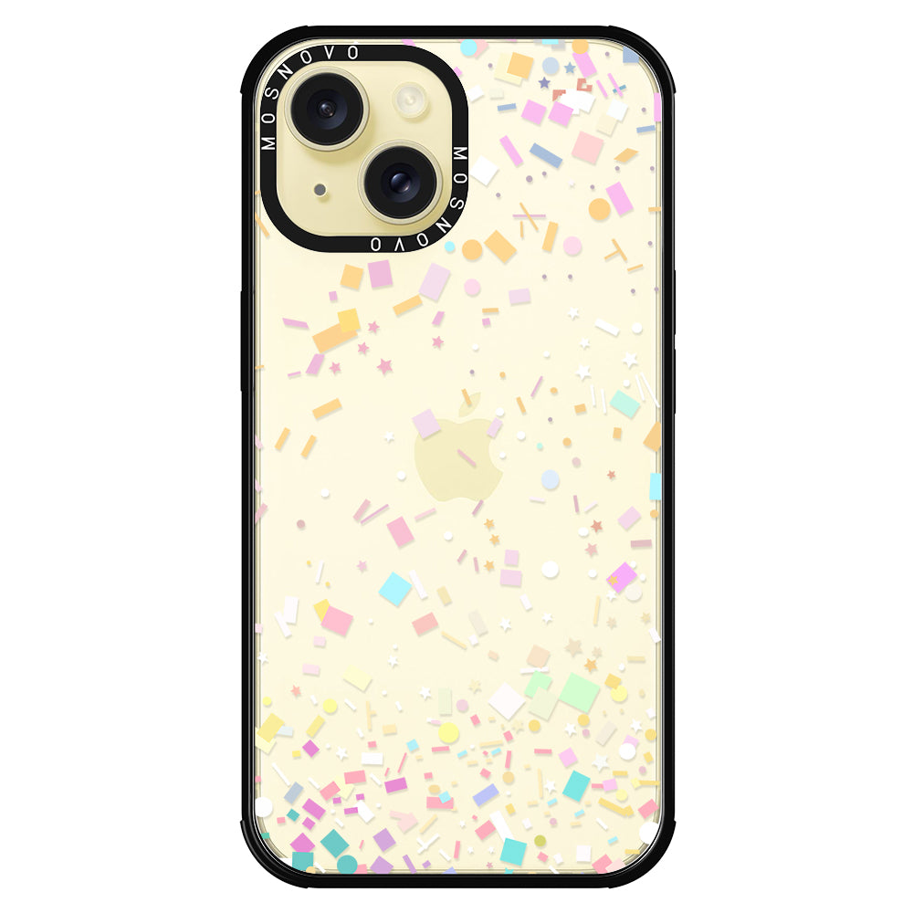 Confetti Phone Case - iPhone 15 Plus Case - MOSNOVO