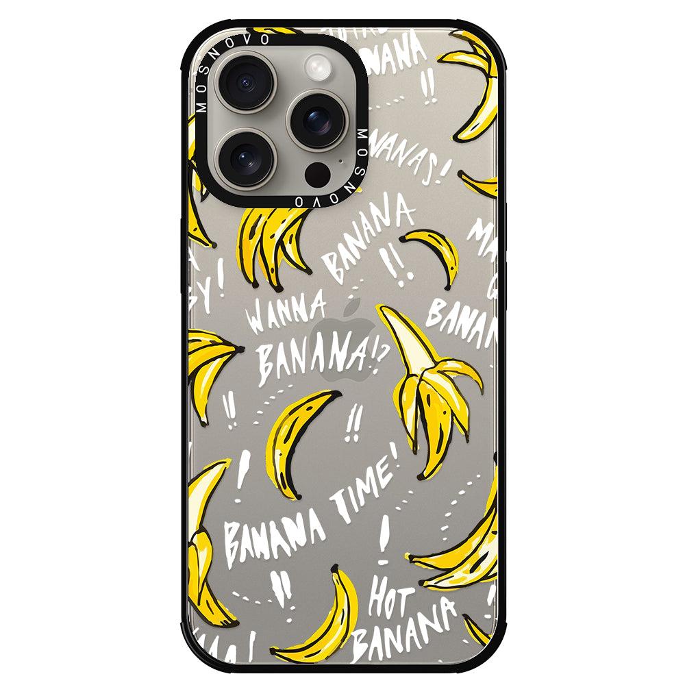 Banana Banana Phone Case - iPhone 15 Pro Max Case - MOSNOVO