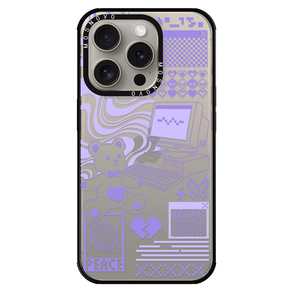 Y2K Aesthetic Phone Case - iPhone 15 Pro Case - MOSNOVO