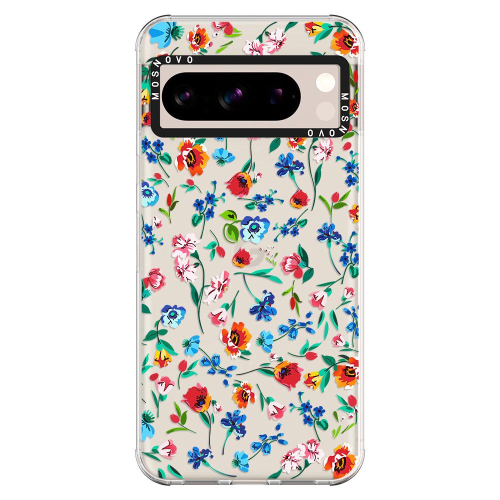 Little Wild Flower Phone Case - Google Pixel 8 Pro Case - MOSNOVO