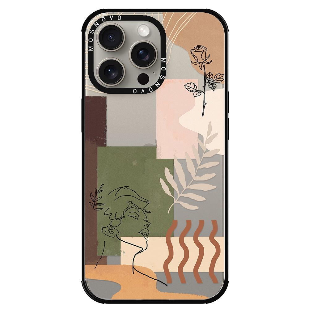 Modern Art Phone Case - iPhone 15 Pro Max Case - MOSNOVO