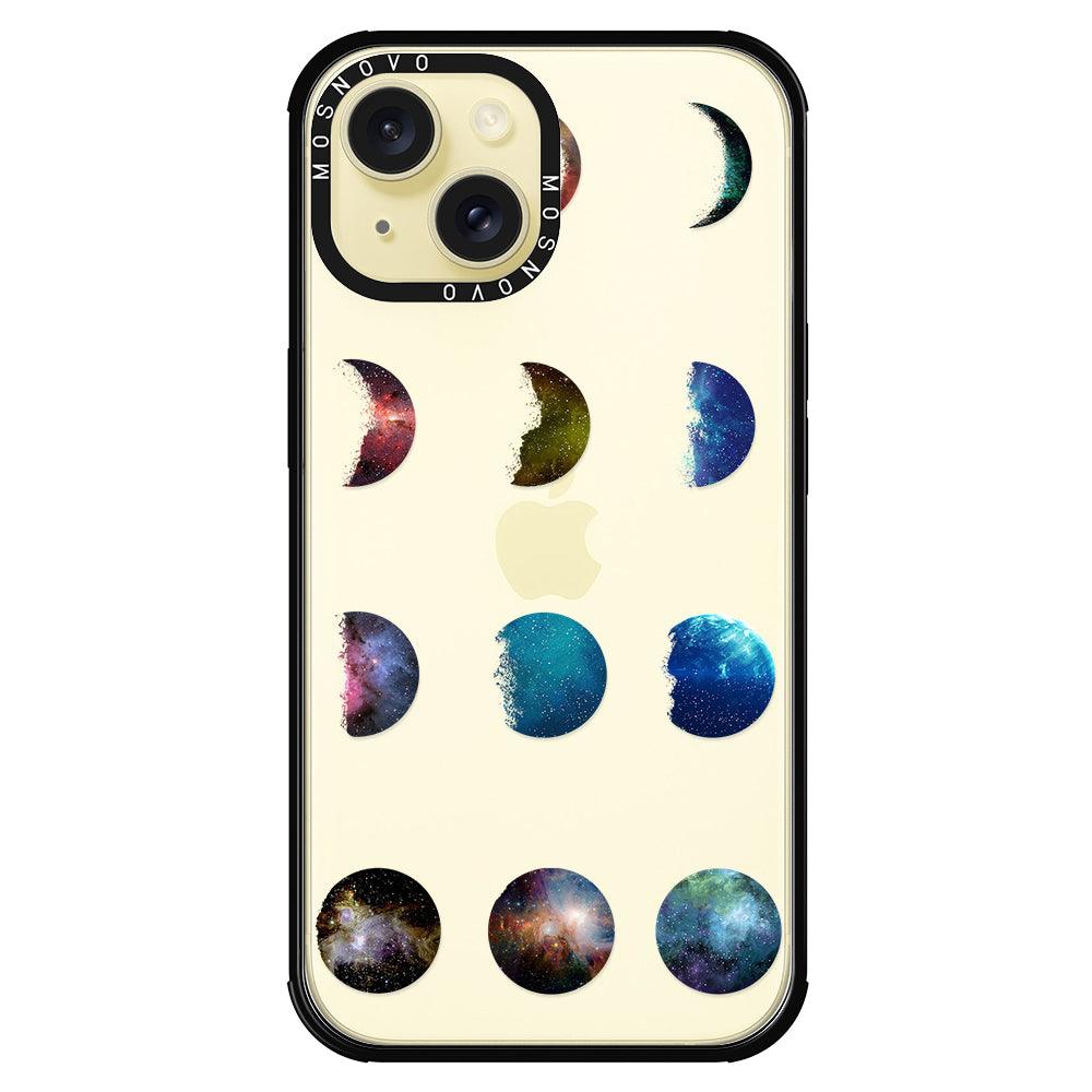 Moon Phase Phone Case - iPhone 15 Plus Case - MOSNOVO