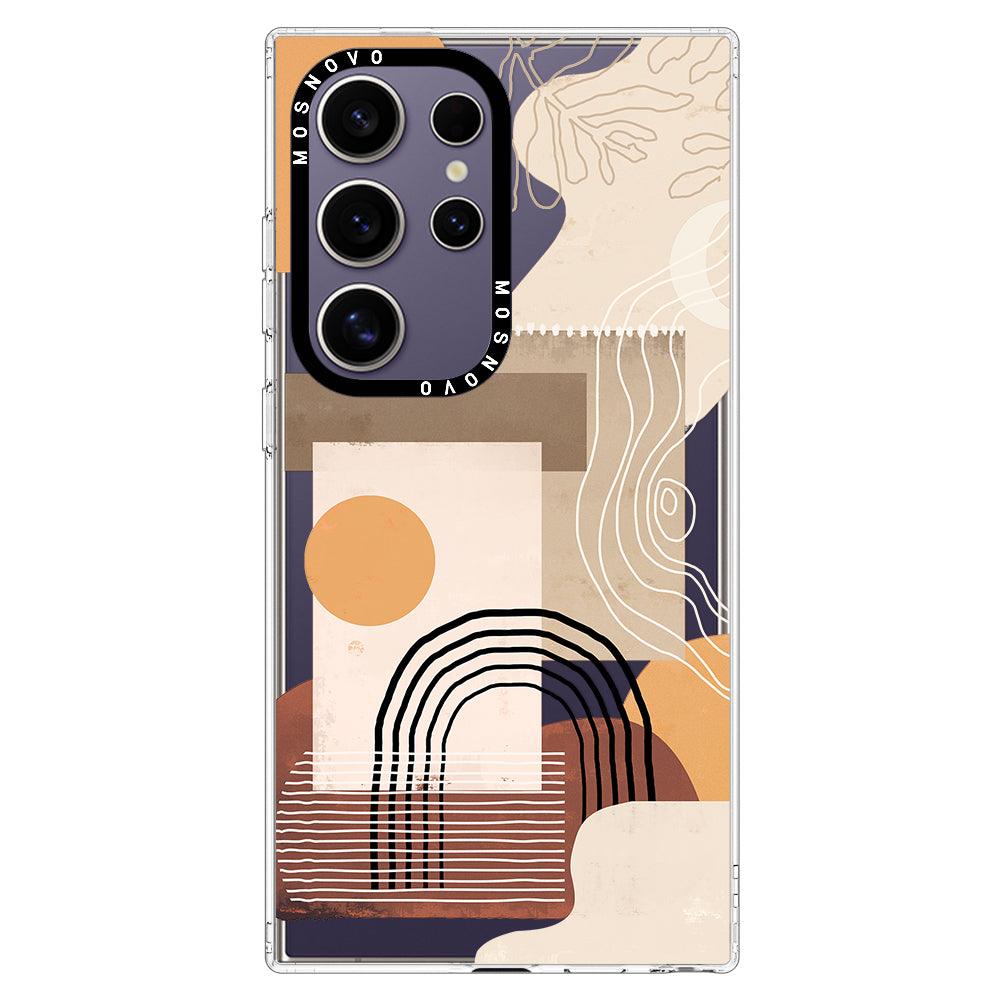 Minimalist Abstract Art Phone Case - Samsung Galaxy S24 Ultra Case - MOSNOVO