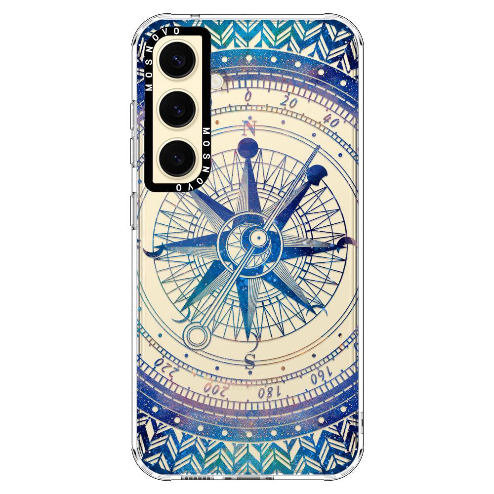 Galaxy Compass Phone Case - Samsung Galaxy S24 Case - MOSNOVO