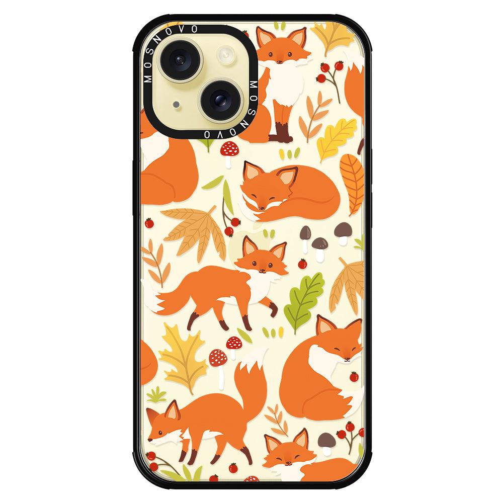 Autumn Fox Phone Case - iPhone 15 Plus Case - MOSNOVO