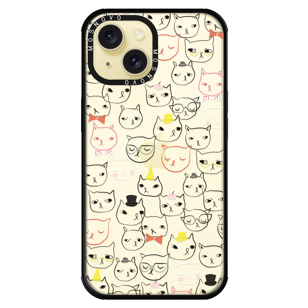 Grumpy Cat Phone Case - iPhone 15 Case - MOSNOVO