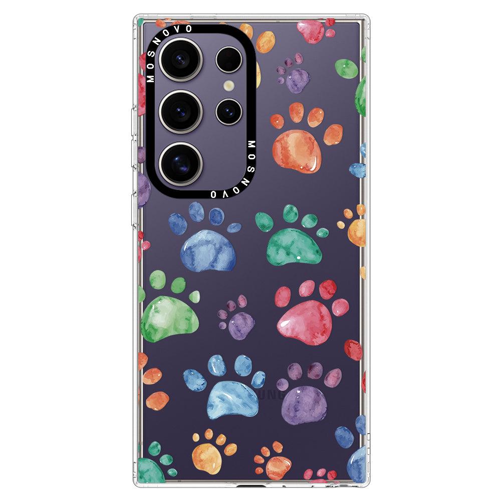 Paws Phone Case - Samsung Galaxy S24 Ultra Case - MOSNOVO