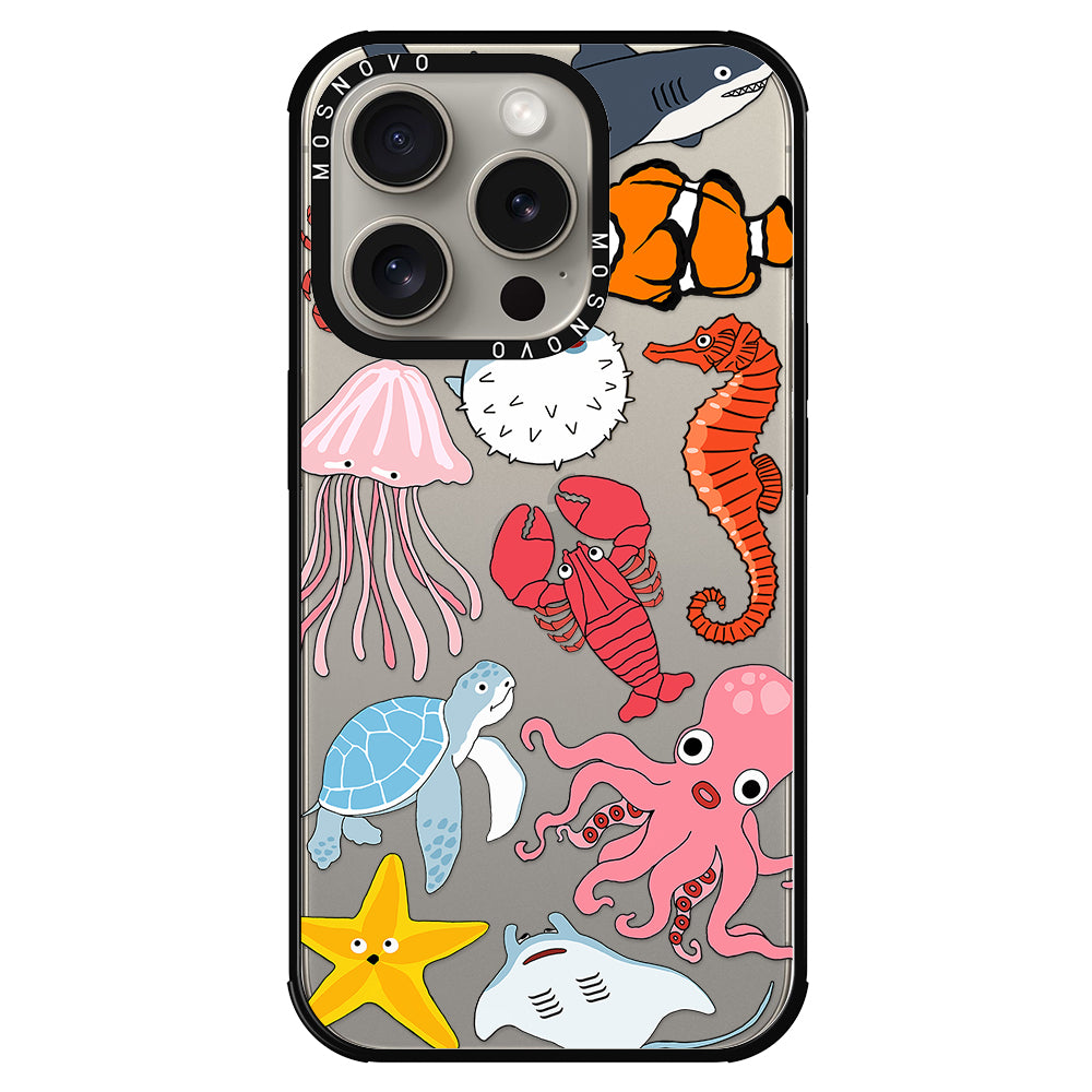 Sea World Phone Case - iPhone 15 Pro Case - MOSNOVO