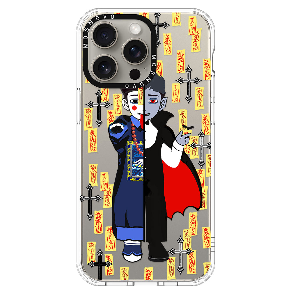 Vampire Vs Jiangshi Phone Case - iPhone 15 Pro Max Case - MOSNOVO