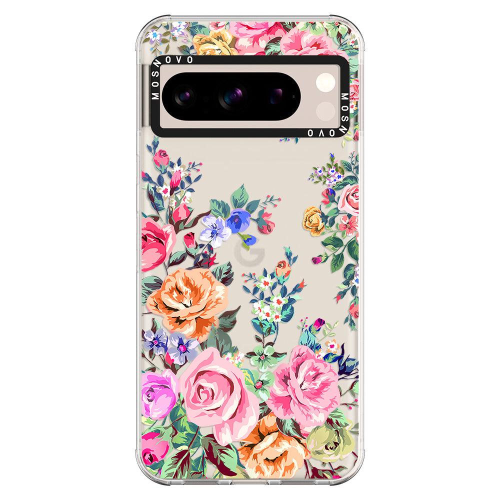 Flower Garden Phone Case - Google Pixel 8 Pro Case - MOSNOVO