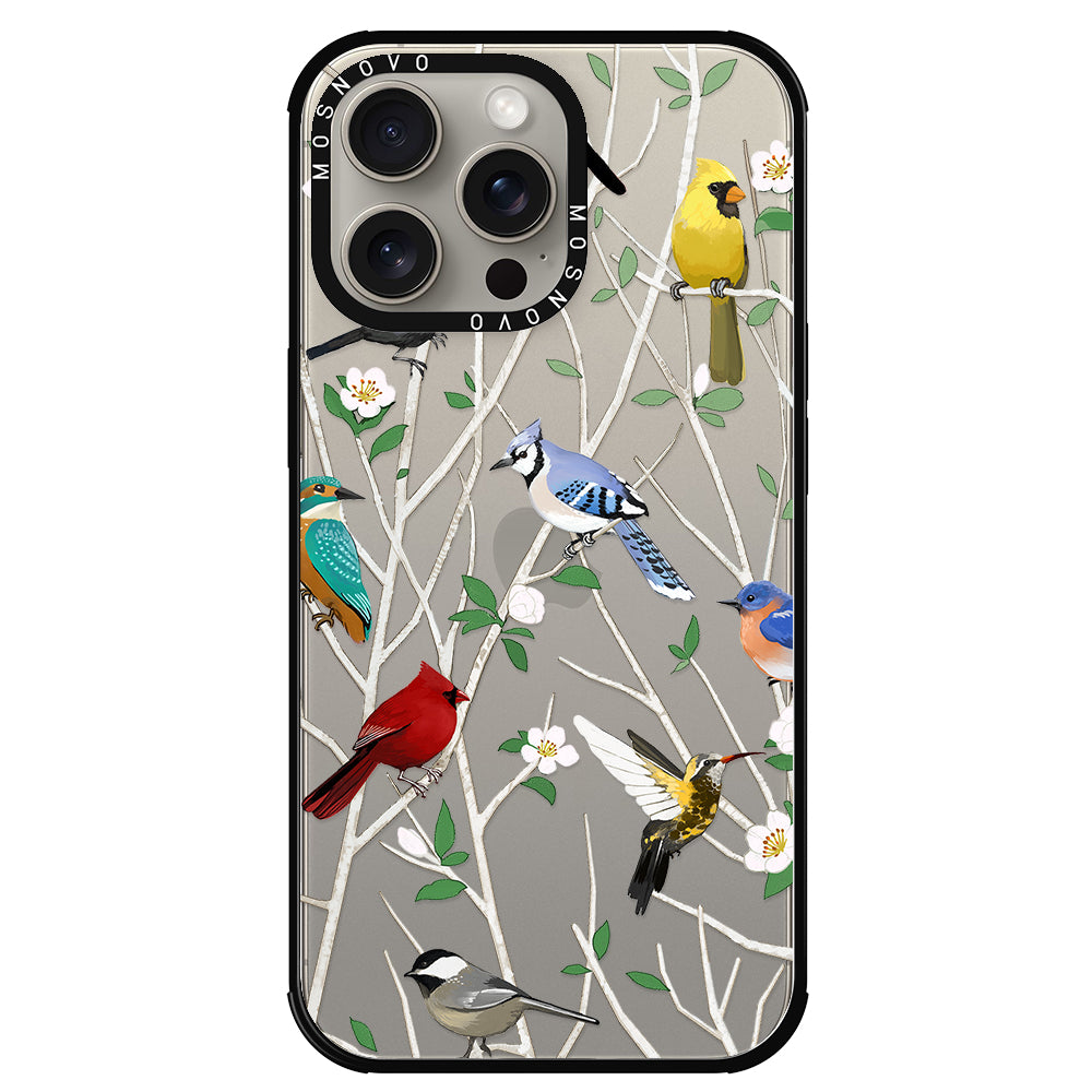 Wild Bird Phone Case - iPhone 15 Pro Max Case - MOSNOVO