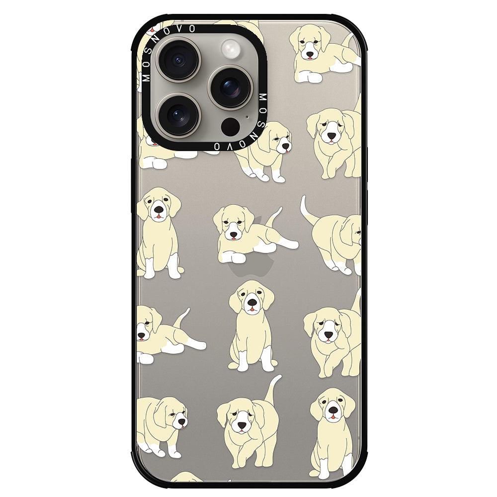 Golden Retriever Phone Case - iPhone 15 Pro Max Case - MOSNOVO