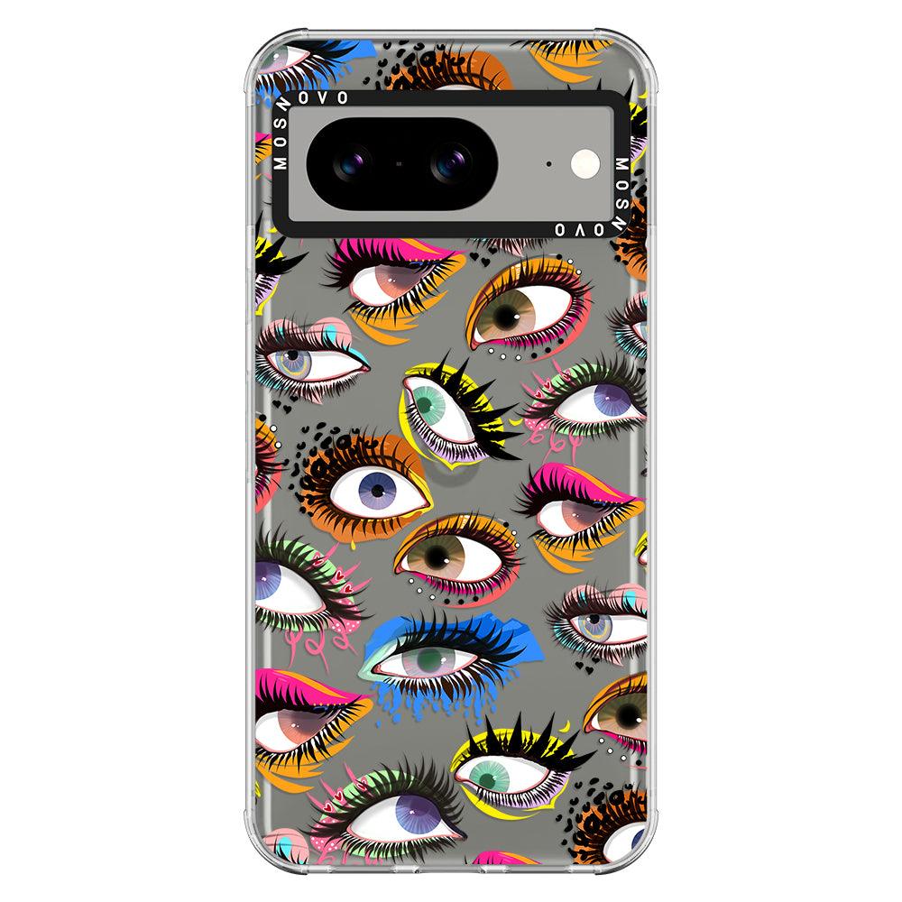 Eyes Phone Case - Google Pixel 8 Case - MOSNOVO