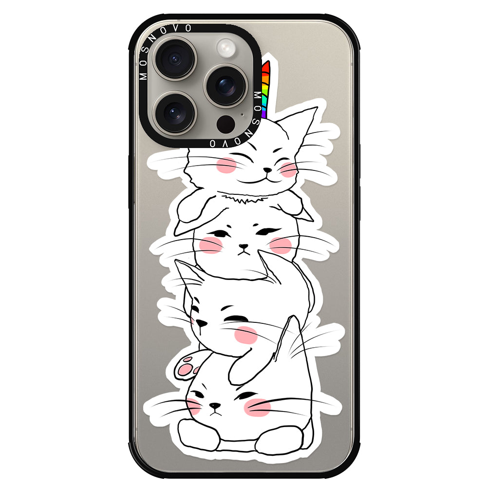 Squishcat Phone Case - iPhone 15 Pro Max Case - MOSNOVO