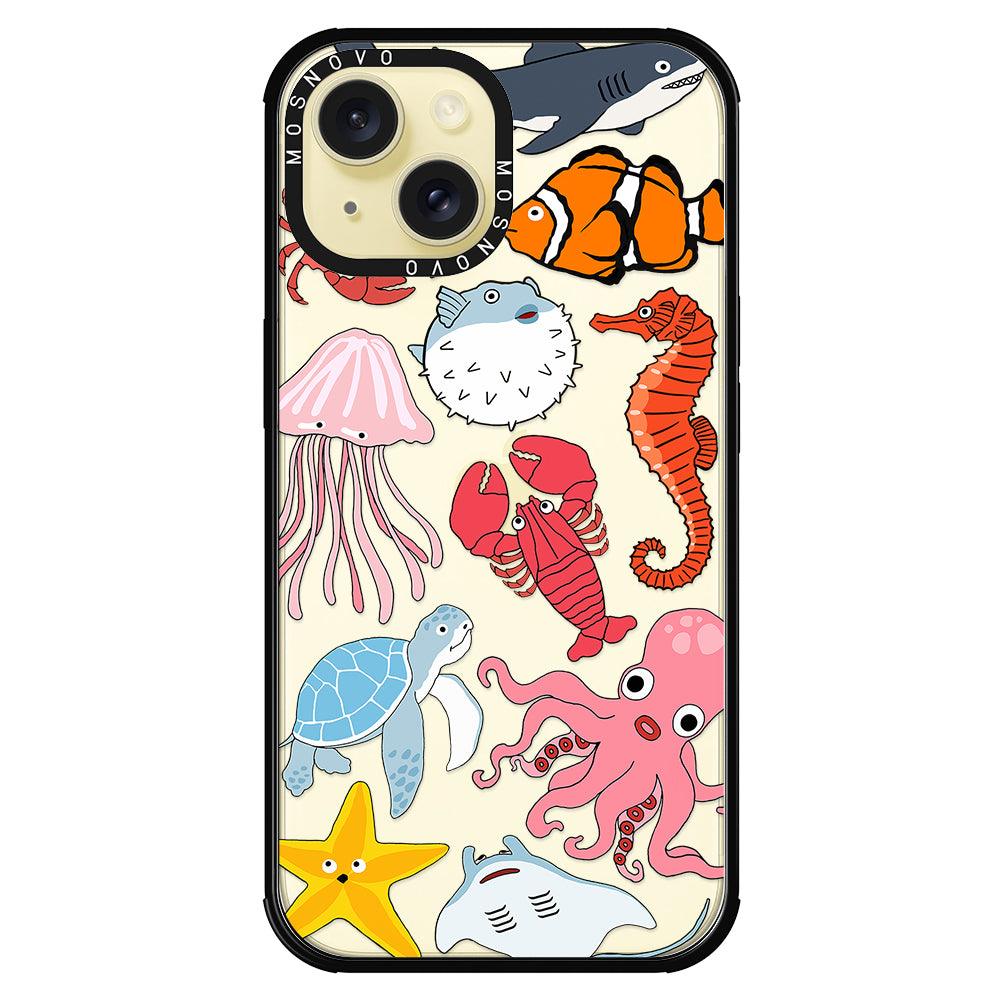 Sea World Phone Case - iPhone 15 Case - MOSNOVO