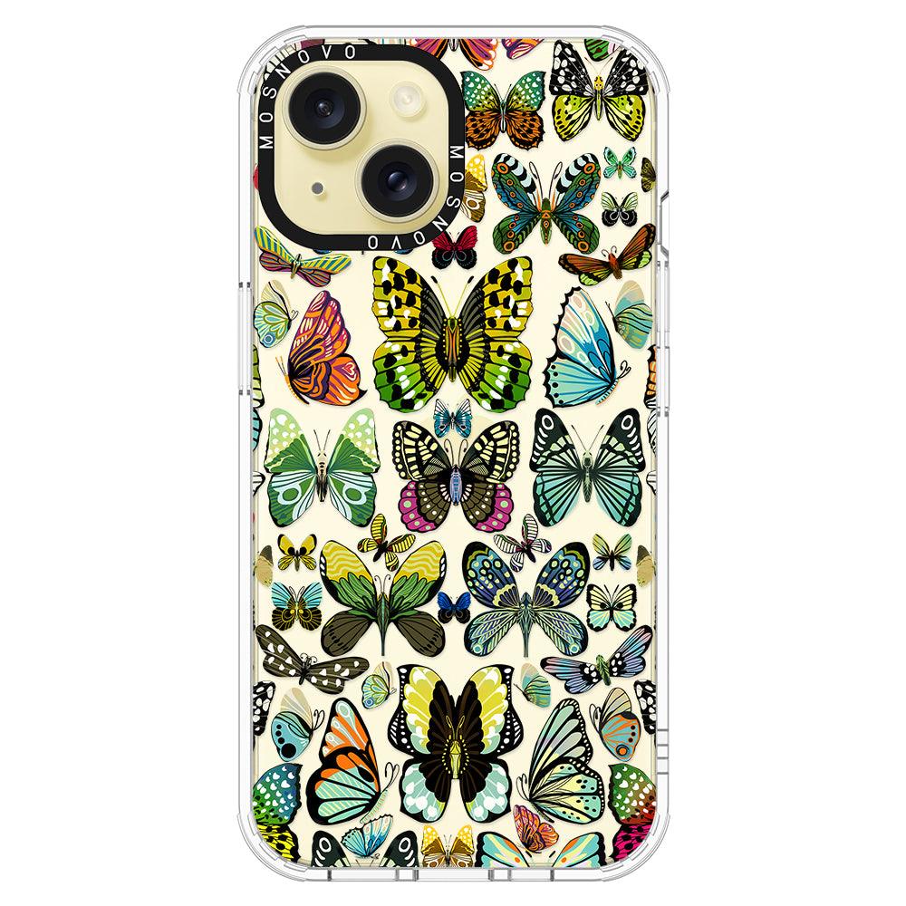 Butterflies Phone Case - iPhone 15 Case - MOSNOVO