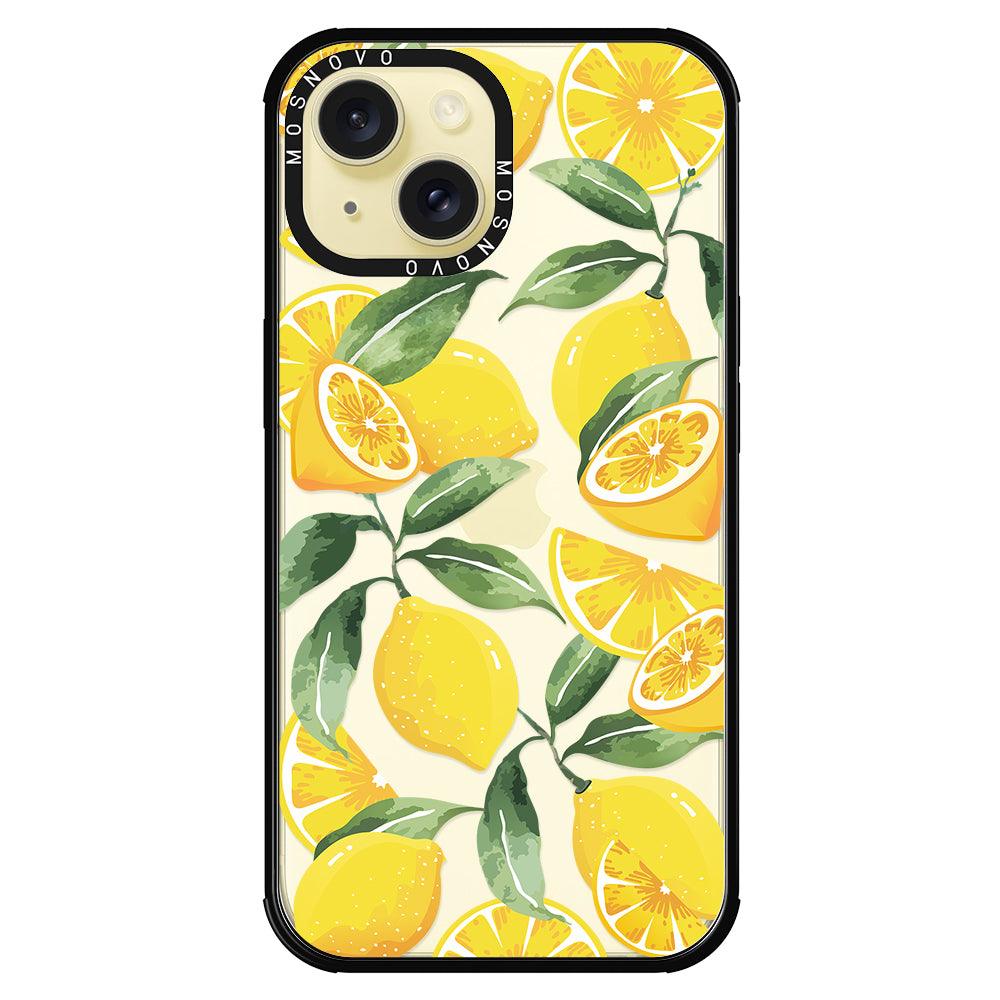 Lemon Phone Case - iPhone 15 Plus Case - MOSNOVO